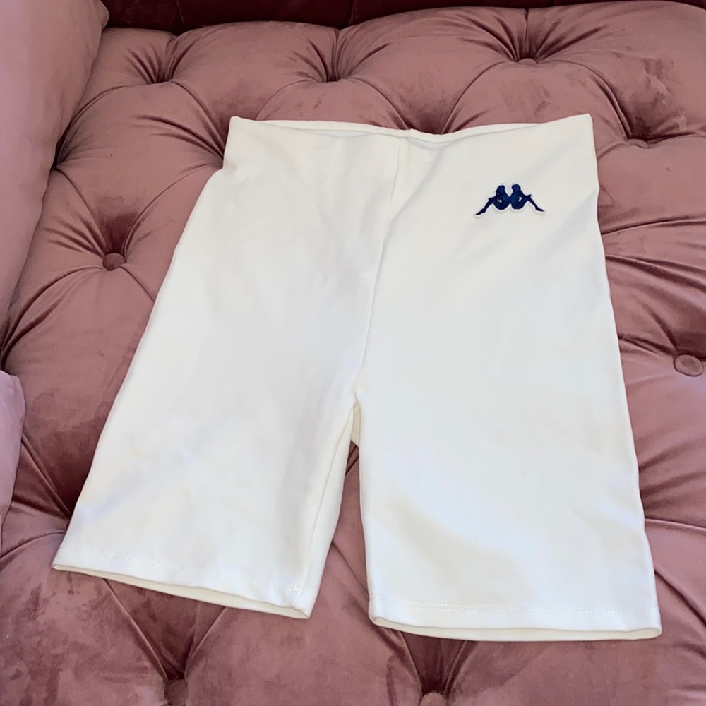 Women’s white shorts
